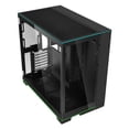 thumbnail image 2 of Lian Li O11 Dynamic EVO RGB O11DERGBX.US Black Aluminum Steel Tempered Glass ATX Mid Tower Computer Case, 2 of 6