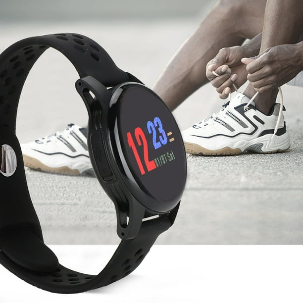 SW53 0.96 inch LED 96 x 128 Resolution Color Screen Bluetooth 4.0 Pure Round Bracelet for IOS 9.0