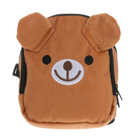 Taxenne Animal Backpack Stuffed Animal Small Plush Backpack - Size L (Brown)