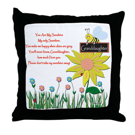 CafePress - You Are My Sunshine Granddaughter - Decor Throw Pillow (My Best Pillow Reviews)