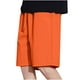 thumbnail image 4 of pstuiky Hombres bajos, Pantalones cortos de verano para hombre, informales y cómodos, con bolsillo y cintura elástica y cordón ajustable. Pantalones cortos de entrenamiento, 4 of 4
