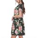 thumbnail image 2 of Balery Rose Flowers Vestidos sueltos de manga corta para mujer, vestidos de verano 2025, vestidos casuales de corte A con vuelo., 2 of 6