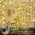 thumbnail image 2 of Cortina String Lights Suddus 200 LED Vine con mando a distancia, 2 of 6