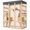 Natural, variant on CuisinSmart 70.1" Large Wooden Catio Outdoor Cat Enclosure Cedar Cat House with 5 Platforms 2 Napping Boxes Lockable Walkin Door for 23 Cats
