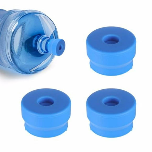 Maytalsory 3pcs Silica Gel Practical Water Bottle Caps For Gallon Drinking Water Bottles Safe And Durable