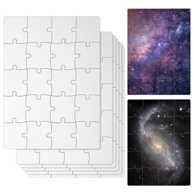 Puzzle Skylety Sublimation Blanks, estilo A5-20 (paquete de 6)