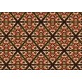 thumbnail image 1 of Ahgly Company Machine Washable Indoor Rectangle Transitional Bronze Brown Area Rugs, 2' x 4', 1 of 7