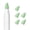 Green, variant on 5Pcs Silicone Pencil Replacement Tip Quiet Paper Nibs Drawing & Writing Noise Reducing Pen Tip Case for Pencil 3