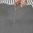 thumbnail image 3 of Outdoor Rug – Waterproof Reversible 8x10ft Plastic Straw Mat – UV Resistant, Easy Clean & Collapsible – for Patio, Backyard, Deck, Camping, RV & Beach – Grey/White – USA Spec, 3 of 7