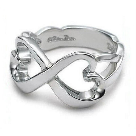 Infinity Eternity - I Love You - Promise Ring -Hearts Engagement Commitment Ring