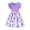 Z31-Purple, variant on Gaexia Dresses for Girls ,Toddler Children Girls Short Sleeve Cartoon Prints Dresses Dress Clothes (White,4-5 Years)