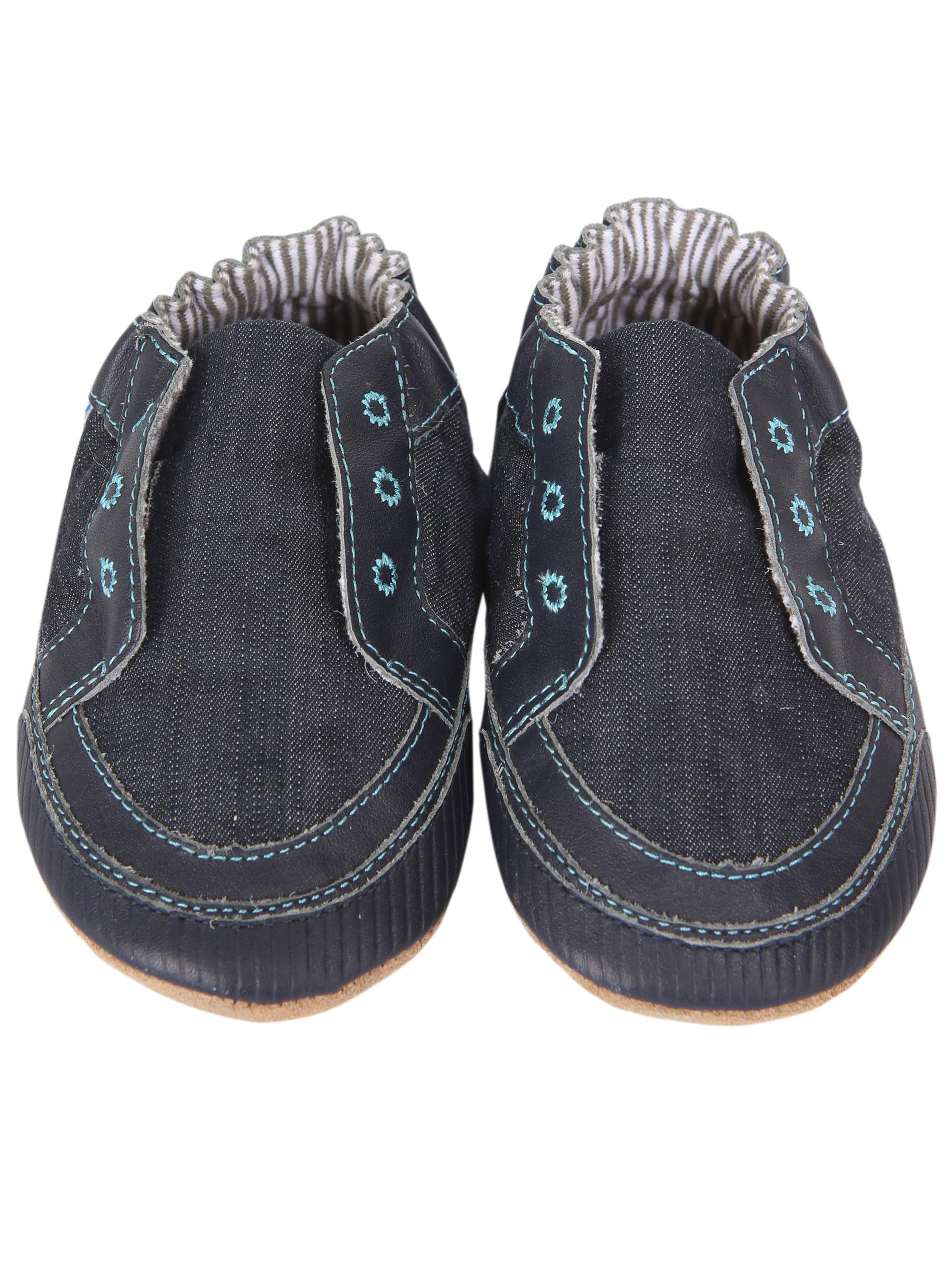 Robeez Baby Boys' Steve Casual Sneaker Soft Soles