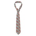 thumbnail image 1 of Fotbe Warm Christmas Memories Corbata Clásica para Hombre con Estampado – Corbata de Seda Jacquard Tejida, para Negocios, Bodas y Eventos Formales, 1 of 7