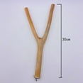 thumbnail image 2 of Fzaqwen Wooden Bird Perches Bird Cage Branch Climbing Branches Pet Bird Toys for Budgies Forked, 2 of 9