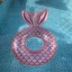 thumbnail image 4 of Boya inflable rosa para piscina de sirena, flotador de piscina, salón, balsa, decoraciones de verano, playa, diversión acuática, juguetes para niños 110c, 4 of 5