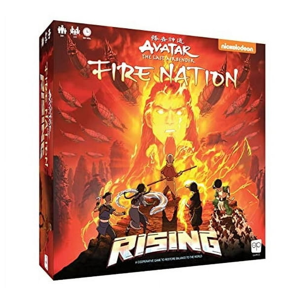 Juego de Mesa USAOPOLY Avatar The Last Airbender Fire Nation Ri