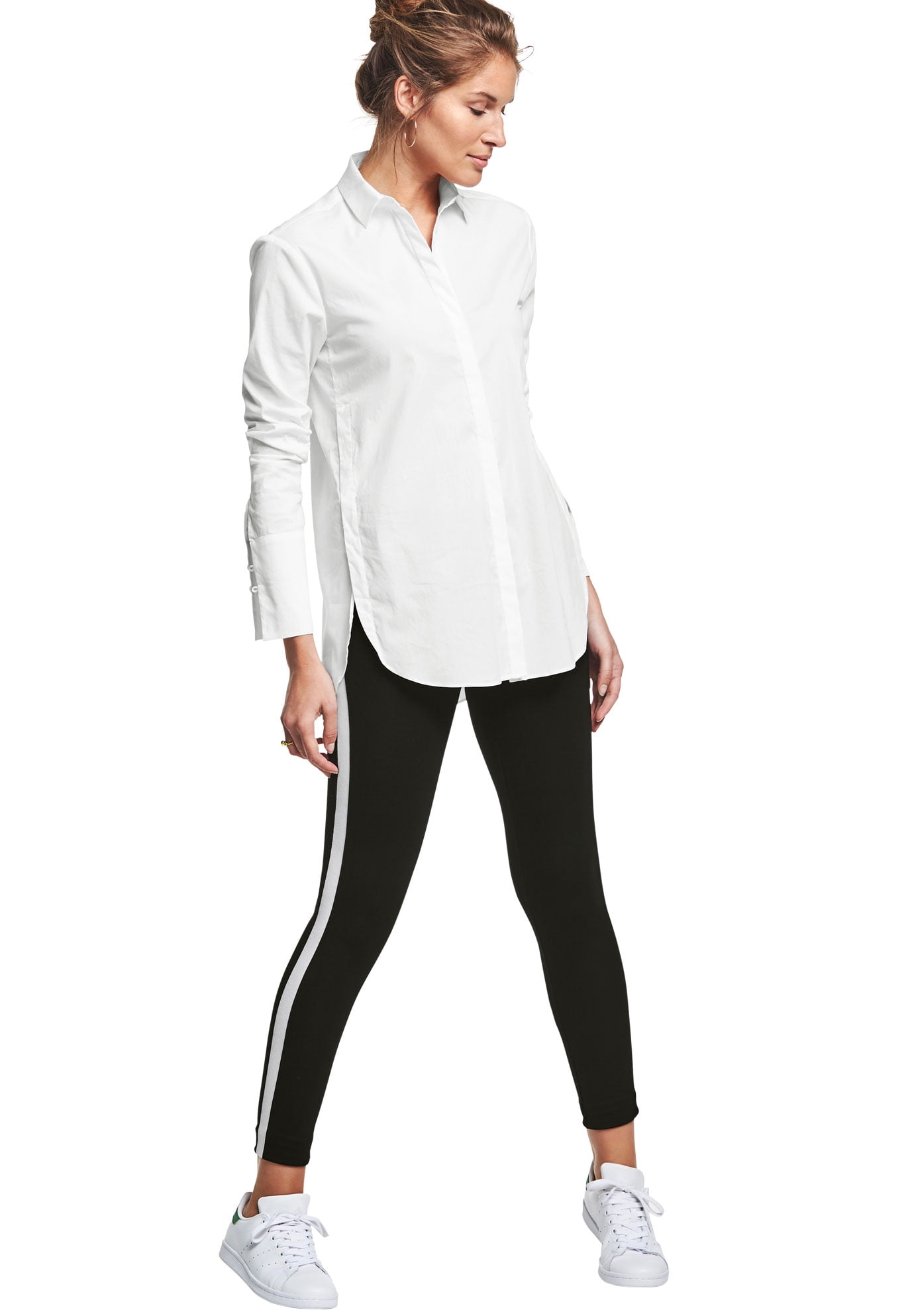 women's side stripe leggings