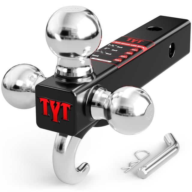 Trailer Hitch TYT Triball Mount, receptor de 2 pulgadas, 10000 libras