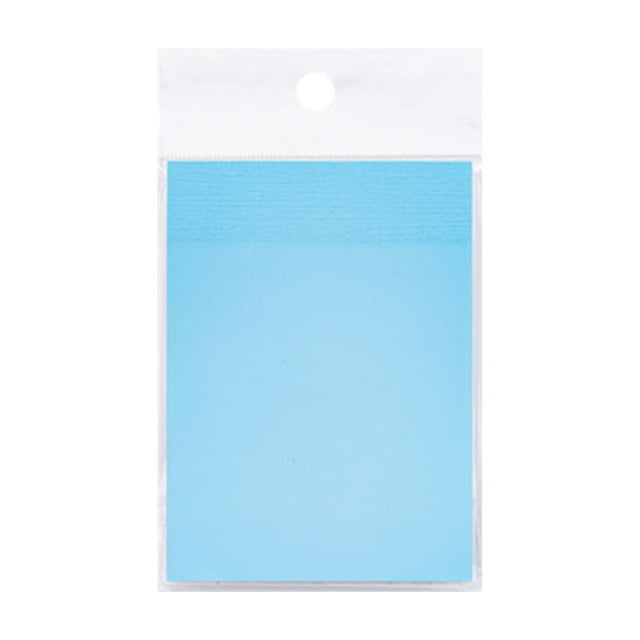 TopLLC 50 Sheets Sticky Notes Transparent Transparent Paper Clear Sticky Notes Memo Self-Adhesive Notebook Notepaper Insert For School Office Memo Students