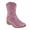 Pink Glitter, variant on Glittery Western Boots. (Little Kids Big Kids), Pink Glitter, 12