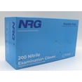 thumbnail image 2 of NRG Nitrile Powder Free Examination Medical Grade Gloves Blue Medium Bx/200, 2 of 5