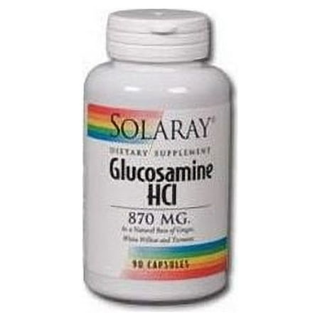 Solaray Glucosamine HCl 870 mg - 90 Capsules