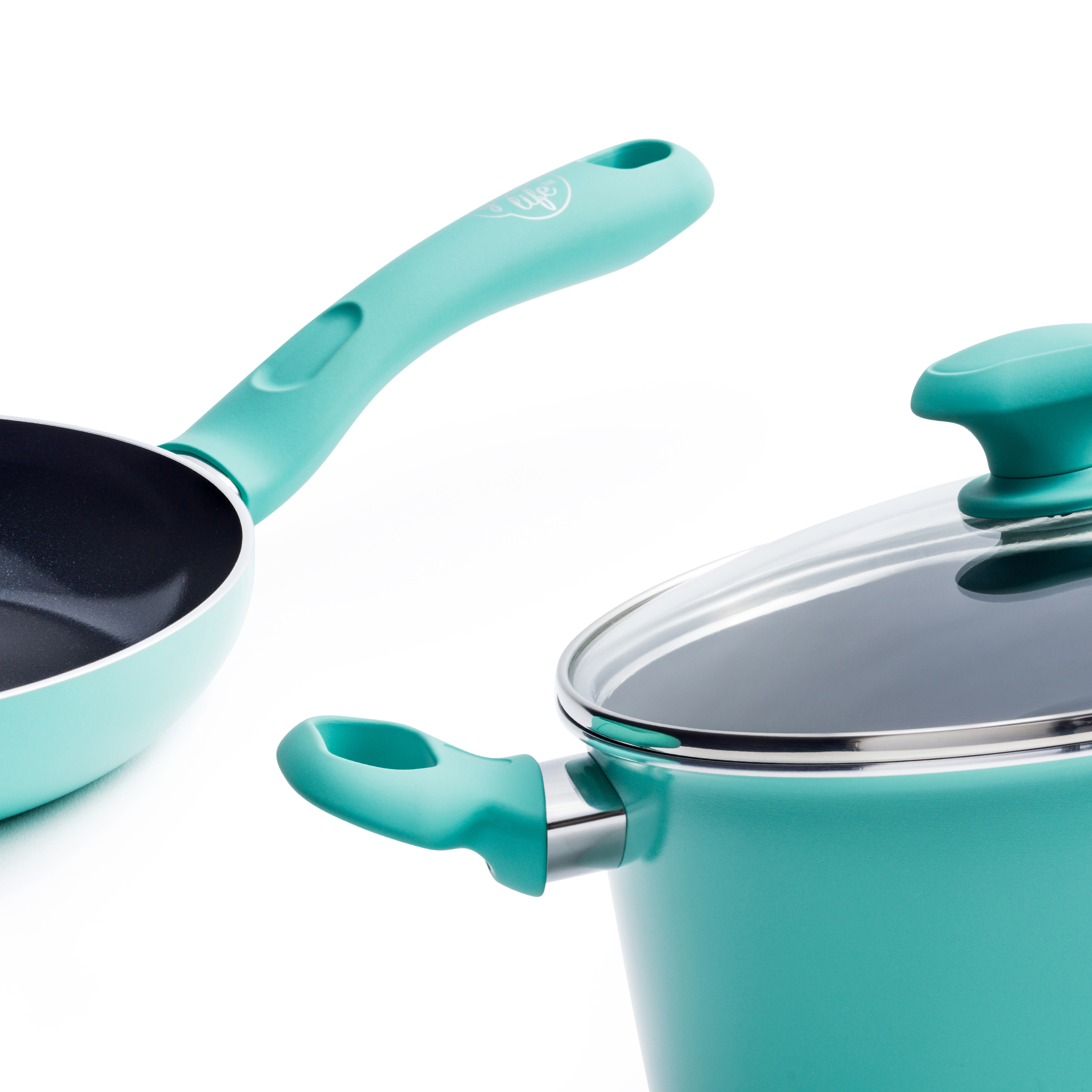 Turquoise 5QT GreenLife CC003725-002 Power Healthy Ceramic Nonstick Electric Skillet