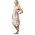 thumbnail image 2 of Casual Nights Women's Fancy Lace Trim Sleeveless Nightgown, 2 of 3