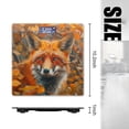 thumbnail image 2 of High Precision Body Weight Scale Smart Bathroom Scales with Large LCD Display(400lbs),Decorative for Bedroom-Red Fox In The Forest And Surrounded By Autumn Leaves, 2 of 4