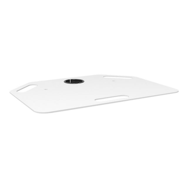 Compulocks Keyboard Tray for Medical Rolling Cart - Mounting component (shelf) - for keyboard - white - for Compulocks iPad 10.2-inch; Maclocks Rise Freedom Enclosed Rolling Kiosk