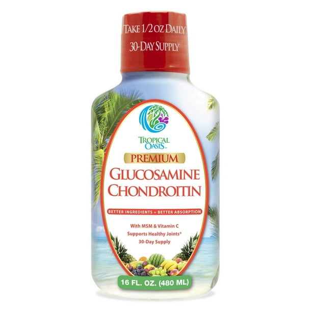 Premium Liquid Glucosamine Chondroitin and MSM, Liquid Joint Supplement