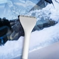 thumbnail image 6 of Miogawg Ice Scrapers For Car Windshield, 2 In 1 Snow Brush And Ice Scraper, Extendable Snow Brush For Car Windshield With Foam Grip, 180° Pivoting Brush Head For Car Automobile Vehicle Window, 6 of 9