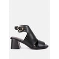 thumbnail image 6 of Polessi Pin Buckle Ankle Mules, 6 of 10