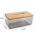 thumbnail image 2 of Living Room Bedroom Roll Tissue Box Multi Use Tissue Container Box for Automotives Bars Office, 2 of 2