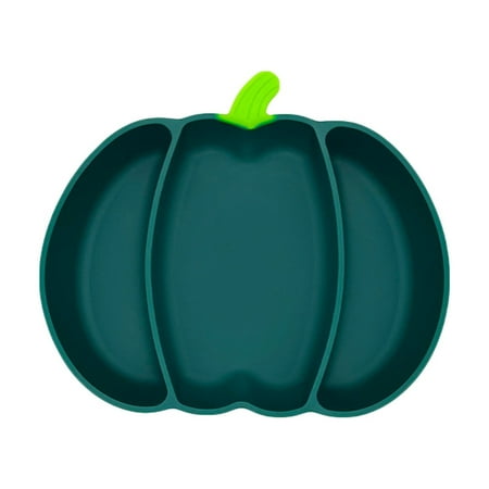 

Canis Baby Plates Set Toddler Suction Plates Pumpkin Feeding Supplies