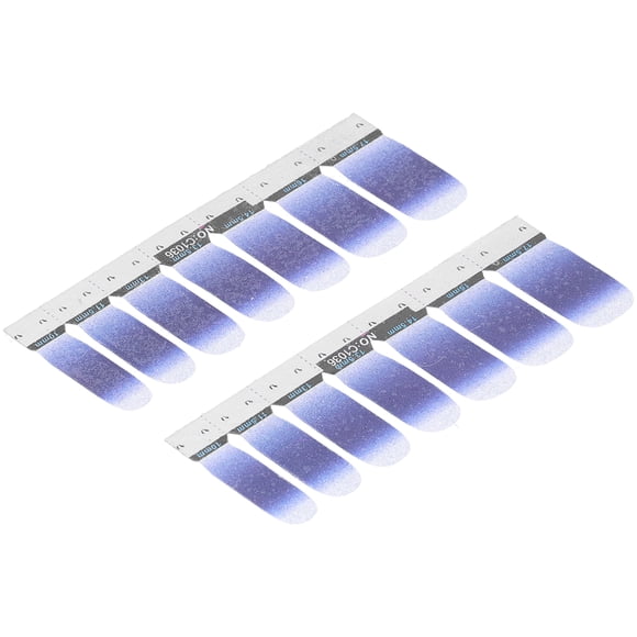 Envolturas de Unas de Bricolaje, Tiras de Esmalte de Unas exquisitas exquisitas Ampliamental Utilizadas de Buena Durabilidad Calcomanía de Esmalte de Umas Resistencia a la