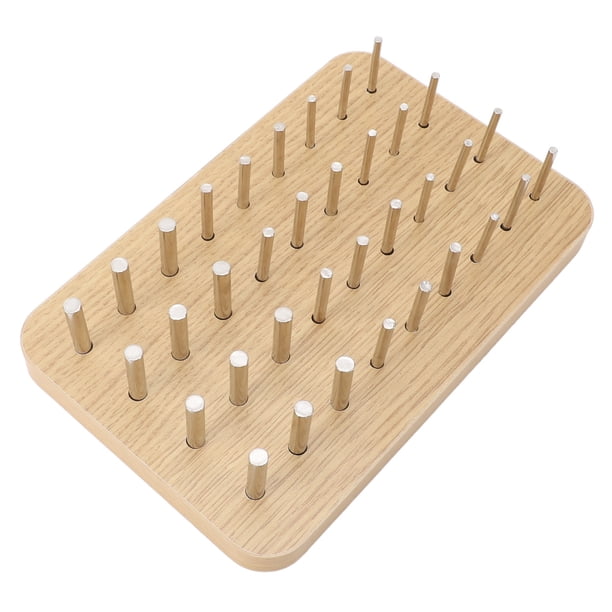 Tablero Perforado De Madera Para Contar, Ejercicios Para Las Extremidades Superiores, Prueba De Habilidades Motoras Finas, Palos De Hierro, Tablero Perforado De Madera Para