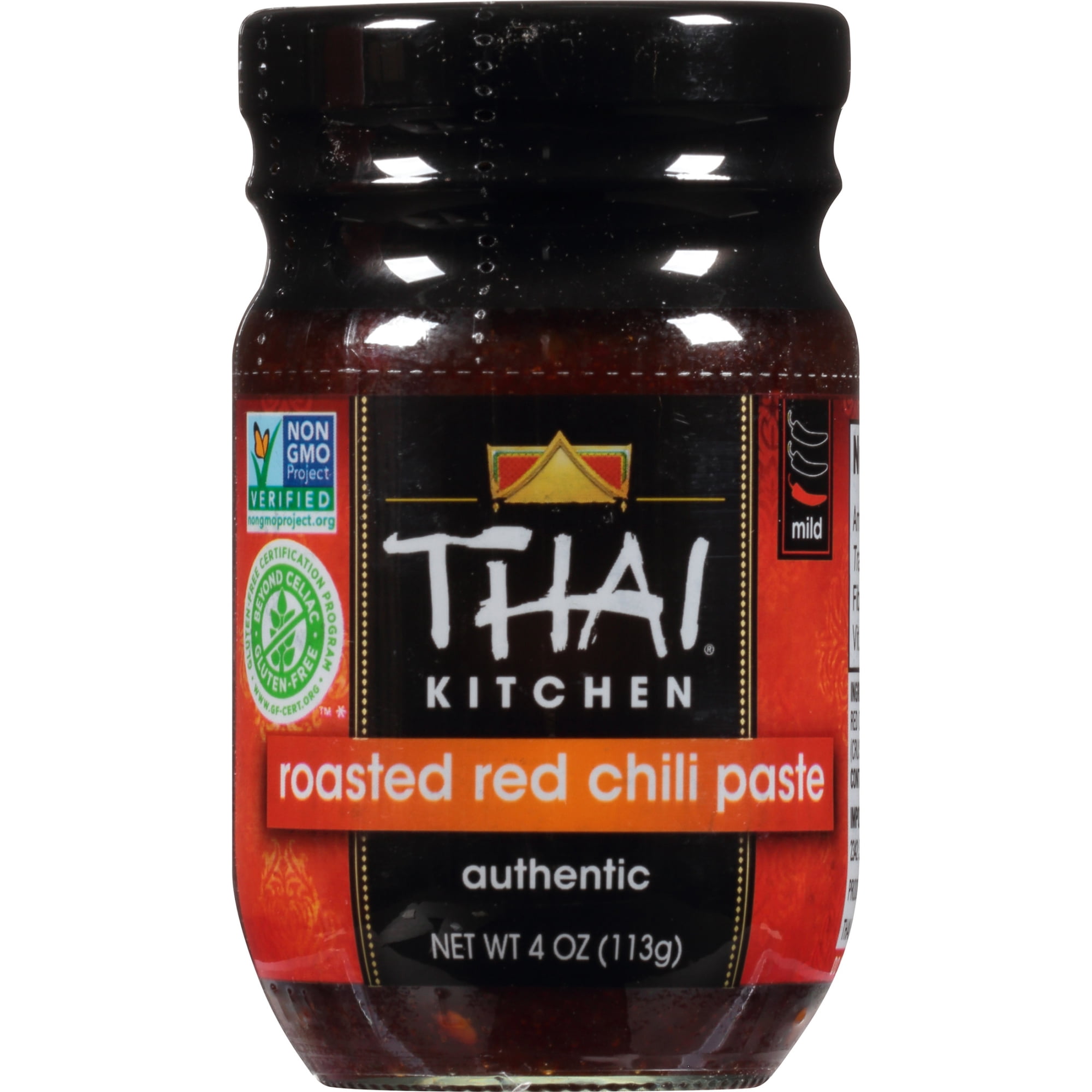 Thai Kitchen Gluten Free Gluten Free Roasted Red Chili Paste, 4.0 oz Jar