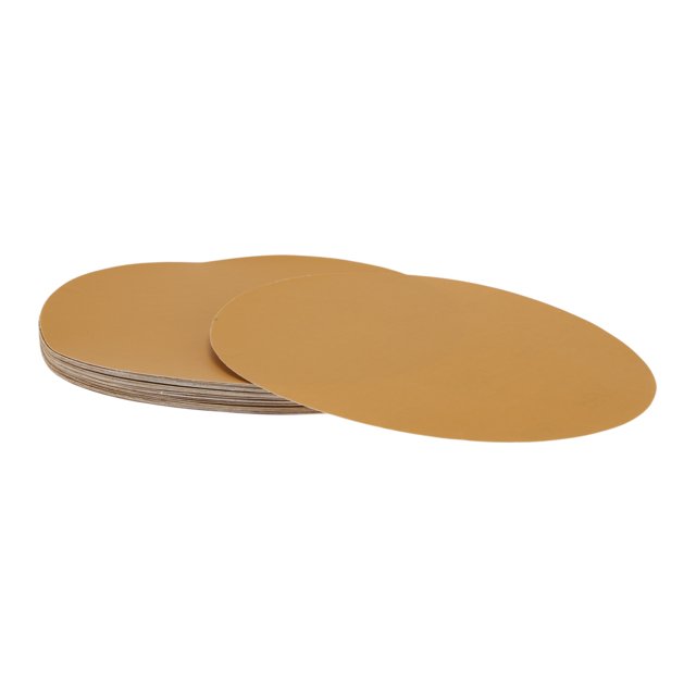 30 Pcs Discos de Lija Circulares 600 Grano con Gancho y Bucle Universal para Reacondicionamiento Automotriz y Trabajos en Madera 7.87"x7.87" Alúmina Amarilla