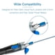 thumbnail image 5 of Adaptador De Fibra De Localizador Visual De Fallas De 2 Piezas Conector De Fibra Óptica Modo Único 9/125Um Fc Macho A Lc Hembra Adaptador Convertidor De Fibra Óptica Híbrido Compatible Con Medidor De, 5 of 5
