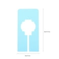thumbnail image 2 of OULII 20Pcs Closet Dividers Plastic For Racks Closet Management 4.99X2.00X0.08In, 2 of 8