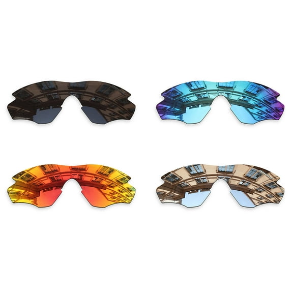 Vonxyz 4 Pack Polarized Replacement Lenses for Oakley M2 Frame Sunglasses
