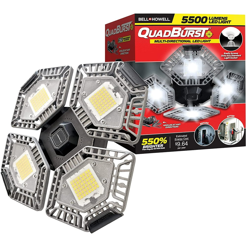 Bell+Howell QuadBurst, High Intensity Lighting 192 LED, Multi