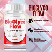 BioGlyco Flow Advanced Formula Blood Support for Health and Wellness Bio Glyco Flow 60 Capsules