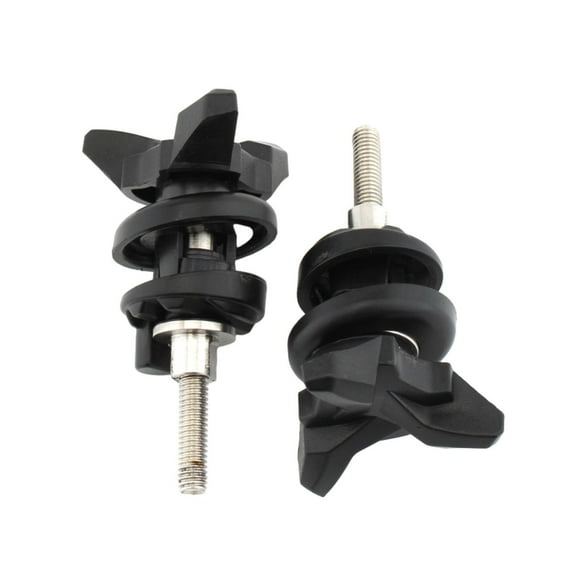2 tornillos para parabrisas de motocicleta, accesorio de repuesto fácil de instalar, parabrisas