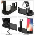 thumbnail image 2 of SPYCASE 3 in 1 Charging Stand Phone Holder For iPhone USB Charger Dock Station for iWatch Apple Watch SE/8/7/6/AirPods/iPhones, 2 of 6