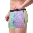 thumbnail image 2 of Fotbe Beautiful Glitter Calzoncillos Tipo Boxer con Bolsa de Soporte Total para Hombre, X-Temp Fresco, Transpirable y de Secado Rápido-Small, 2 of 5