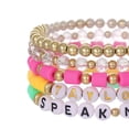 thumbnail image 4 of 5 pulseras de amistad con cuentas de letras para niñas y mujeres fans de Taylor (estilo C), 4 of 4