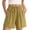 Yellow, variant on Lenago Casual Shorts for Women Board Shorts with Pockets Quick Dry Swim Trunks for Beach Surfing Elastic Waist Shorts Summer Vacation Beach Fashion Plus Size Yellow M