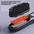 thumbnail image 3 of 2026 Upgrade Cordless Portable Brush for Straight Hair ,LED Display USB Rechargeable Fast Heating Hairs Brush,3 Temperature Settings,Straightening Brush Heating Hairs Brush for Travel, 3 of 6